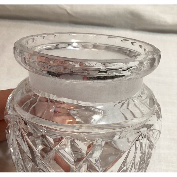 Glass Clear Jar With Glass Lid For Jam Jelly Honey Mustard Condiment Very Heavy - Picture 9 of 14